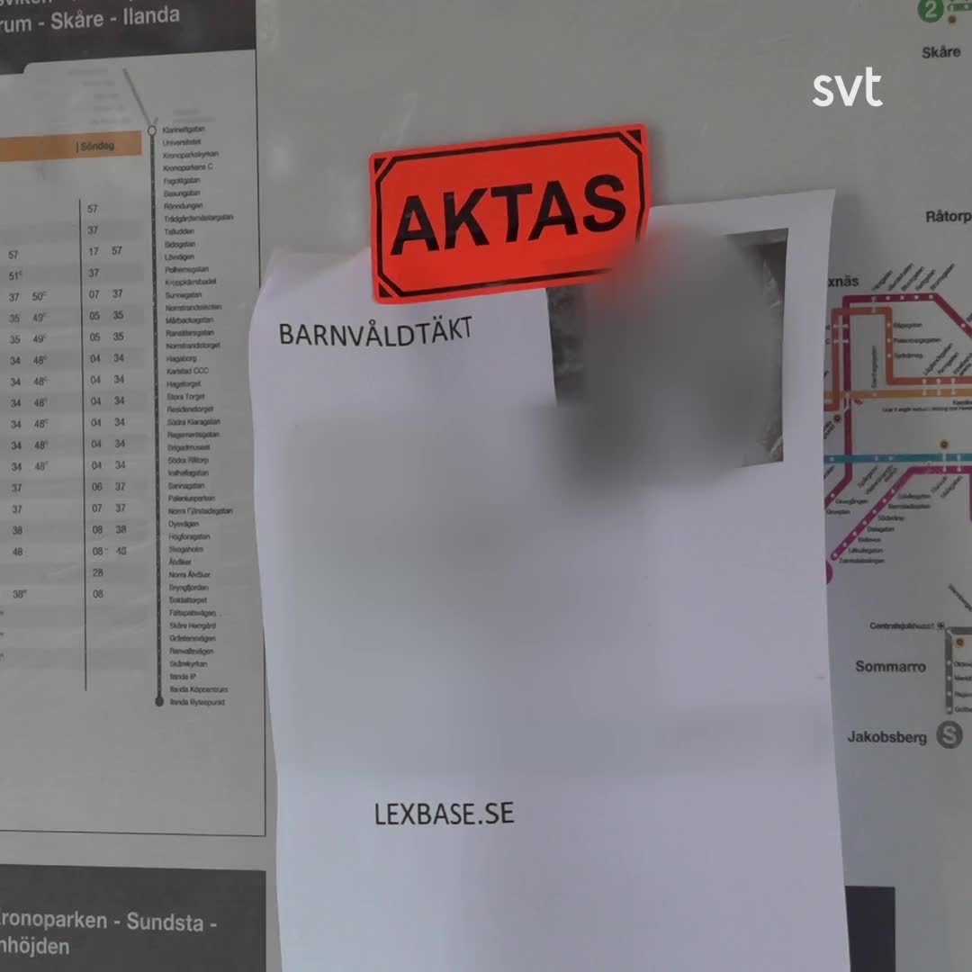 Dömd pedofil uthängd i Karlstad